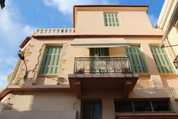 old house in rethymno in crete in greece