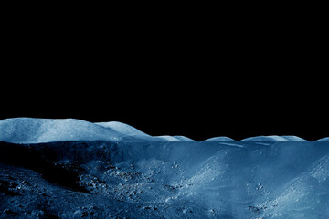 Surface of the Moon. Elements of this image furnished by NASA