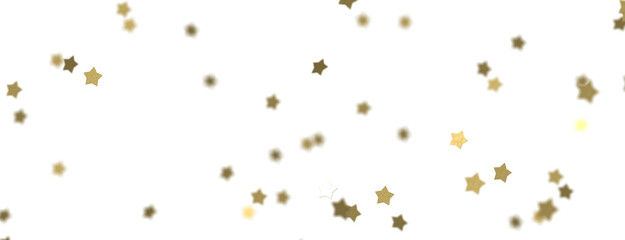 Christmas Star Shower: Captivating 3D Illustration of Falling Stars for the Holidays