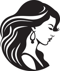 Graceful Glow Cosmetic Charm Enigmatic Elegance Womans Emblem