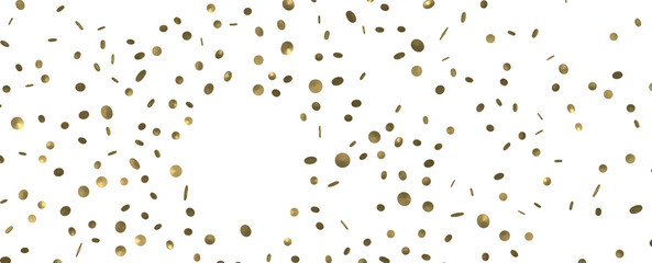 Enchanting Euphoria: Breathtaking 3D Illustration of Enchanting Gold Confetti