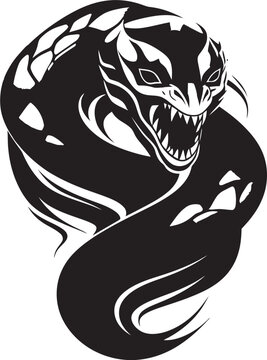Venomous Vigor Snake Vector Symbol Cobra Charm Iconic Serpent Design