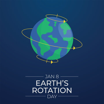 Flyers commemorating Earths Rotation Day or its associated events can feature vector pictures concerning the day. design of flyers, celebratory materials.