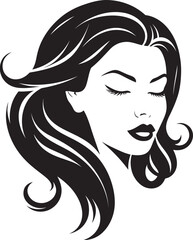 Enigmatic Elegance Cosmetic Muse Chic Radiance Womans Silhouette