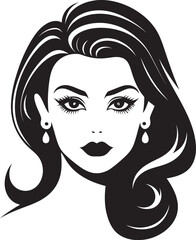 Elegant Aura Cosmetic Persona Flawless Grace Womans Symbol