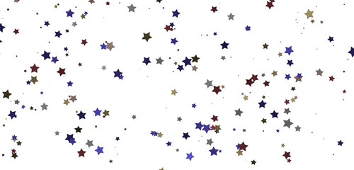 Celestial Downpour: Experience the Marvel of a 3D Gold Stars Rain