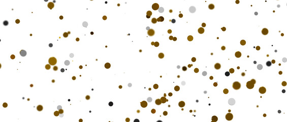 Glittering Triumph: Mind-Blowing 3D Illustration of gold  Confetti Celebration