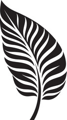 Island Vibe Logo Design with Palm Leaves Exotic Foliage Emblem Vector Logo Icon