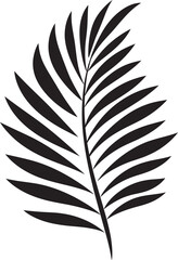 Exotic Greenery Iconic Palm Emblem Island Chic Vector Palm Leaves Logo