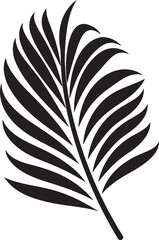 TropicalElegance Chic Icon Design PalmZenith Stunning Leaf Emblem