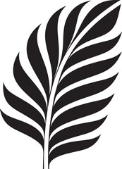 JungleIntrigue Mysterious Leaf Emblem TropicalRadiance Bright Vector Logo