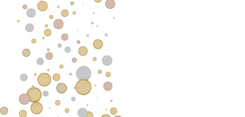 gold  Bliss: Exquisite 3D Illustration of Blissful gold Confetti