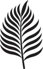 TropicSerenade Gentle Icon Design JungleRhapsody Melodic Leaf Emblem