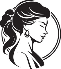 Glamorous Aura Beauty Muse Iconic Femininity Cosmetic Emblem