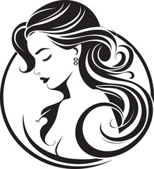 Iconic Femininity Cosmetic Emblem Charm and Grace Femme Icon