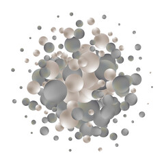 Balloon background. Presentation layout. Geometric pattern. eps 10