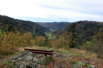 Fototapeta premium Blick in den Südschwarzwald bei Todtmoos 