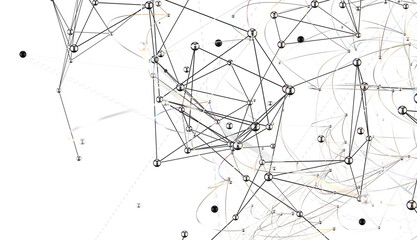 blue digital binary data on computer screen