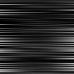 Fototapeta premium Black and white stripe abstract background. Motion effect. Grayscale fiber texture backdrop and banner. Monochrome gradient pattern and textured wallpaper.