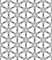 Fototapeta premium Black seamless abstract pattern. Overlay for background and backdrop. Ornamental design. PNG graphic illustration with transparent background.