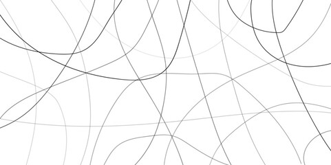 Beautiful geometric background with black lines drawn on white paper. Geometric pattern.