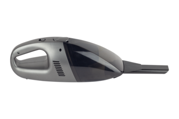 car vacuum cleaner, portable car vacuum cleaner isolated from background