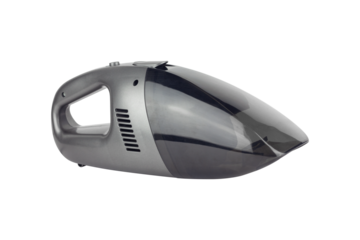 car vacuum cleaner, portable car vacuum cleaner isolated from background