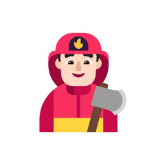Firefighter: Light Skin Tone