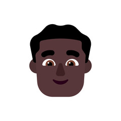 
Man: Dark Skin Tone