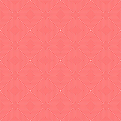 Optical ornament. Seamless pattern. Geometrical backdrop. Op art background. Geometric wallpaper. Modern motif. Digital paper. Textile print. Web design. Abstract image. Vector work.