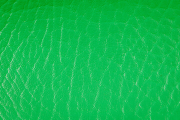 Green leather