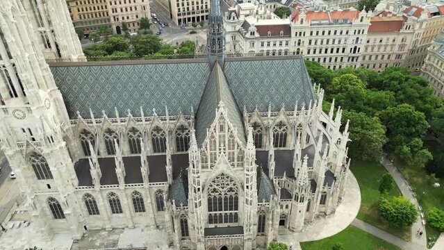 Stephen's Cathedral, history and its significance Vienna the Capital city of Austria. Vienna skyline and old town with Vienna cathedral. Roman Catholic Archdiocese
