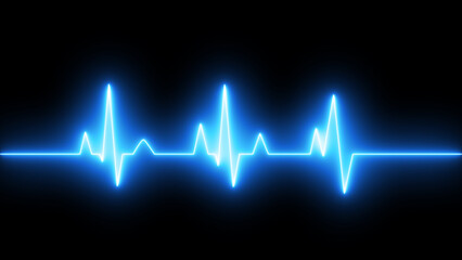 Glowing heart beat line background. ecg ekg display. Heart Rate Monitor Electrocardiogram Ekg Or Ecg background.  heartbeat line icon. heart pulse health care.