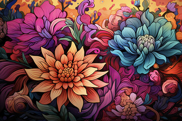 Floral Background Floral Wallpaper Floral Image Flower Background Flower Image Flower Wallpaper Floral Illustration