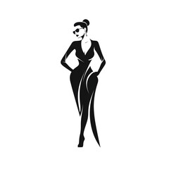 Woman Silhouette Fashion Icon