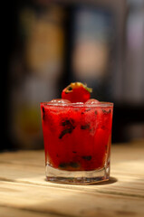 Caipirinha de morango