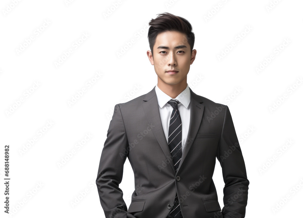 Wall mural Young Asian Businessman Portrait