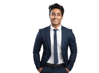 Confident Young Indian Businessman Portrait