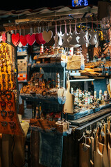 souvenir shop at the christmas market