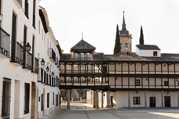 Obraz premium Plaza mayor de Tembleque, Toledo.