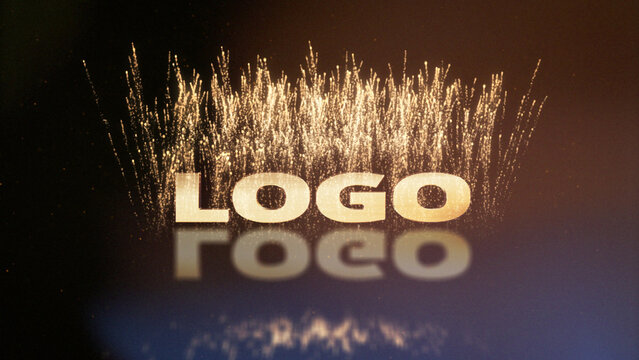 Light Particles Logo Opener