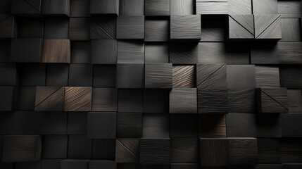 3-d wooden shapes - blocks - realistic effect - pop art style - background - backdrop - floor - flooring
