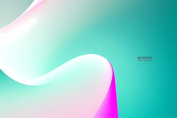 Abstract Soft Blue Background. colorful wavy design wallpaper. creative graphic 2 d illustration. trendy fluid cover with dynamic shapes flow.