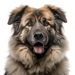 Caucasian Shepherd Portrait Shot: Clarity with Nikon D850 and 50mm Prime Lens