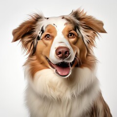 Australian Shepherd Portrayed with Ultra-Realistic Details Using Canon EOS 5D Mark IV and 50mm Prime Lens