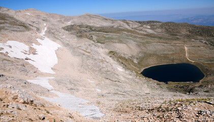 Uludag, located in Bursa, Turkey, is one of the ski and tourism spots of the country.