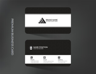 Simple and elegant bsuiness card template layout