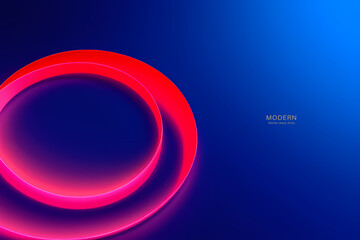 Abstract Red Blue Background. colorful wavy design wallpaper. creative graphic 2 d illustration. trendy fluid cover with dynamic shapes flow.