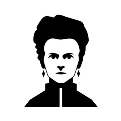 Marie Curie Sklodowska, icon