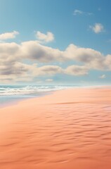 Fototapeta na wymiar sand and ocean on the beach